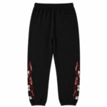 Chrome Hearts Matty Boy Flame Sweatpants Black