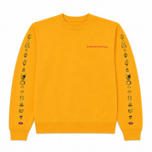 Chrome Hearts Matty Boy Call Me Crewneck Chrome Hearts Matty Boy Call Me Crewneck