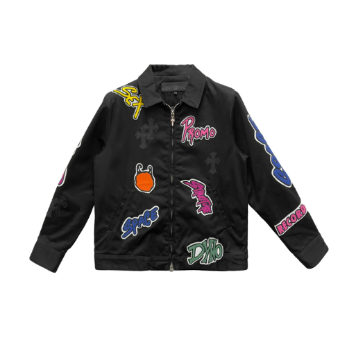 Chrome Hearts Matty Boy Patch Zip Up Jacket Chrome Hearts Matty Boy Patch Zip Up Jacket